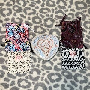 Brighton Tin and 4 jewelry bags